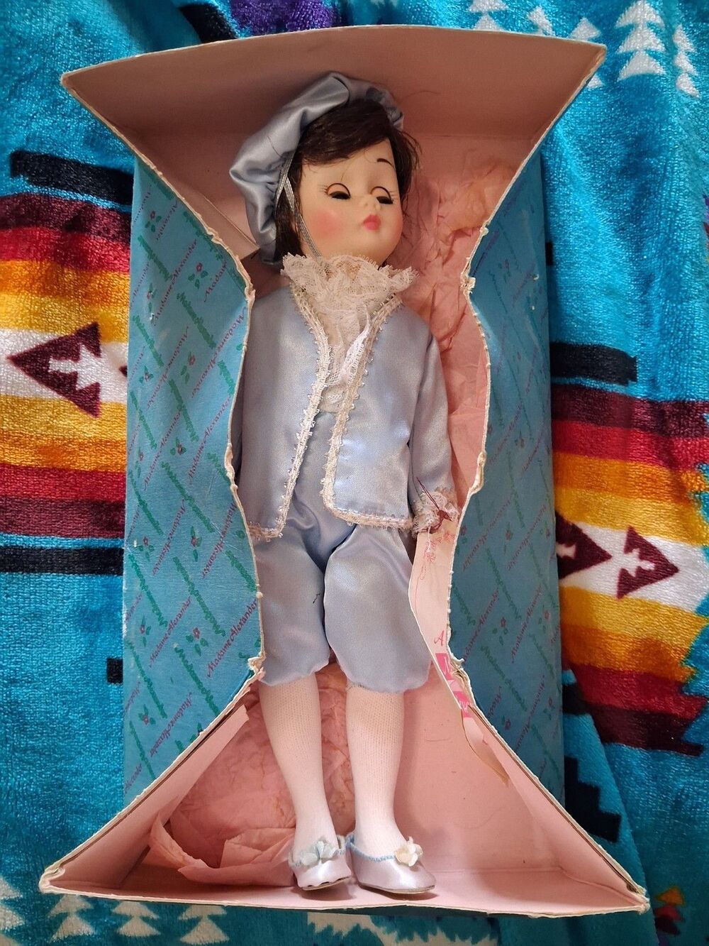 Vintage Madame Alexander Portrait Children Series Blue Boy Doll#1340!Box & Tags